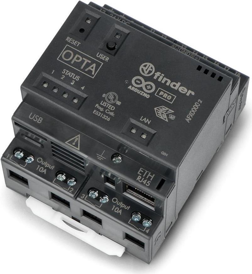 Arduino Opta WiFi AFX00002 SPS-Kommunikationsmodul 12 V/DC, 24 V/DC (AFX00002) (geöffnet)