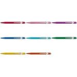 CARAN D'ACHE Druckkugelschreiber 849 Colormat-X, blau Strichstärke: M, Strichfarbe: blau, sechseckiger Schaft - 1 Stück (849.135)