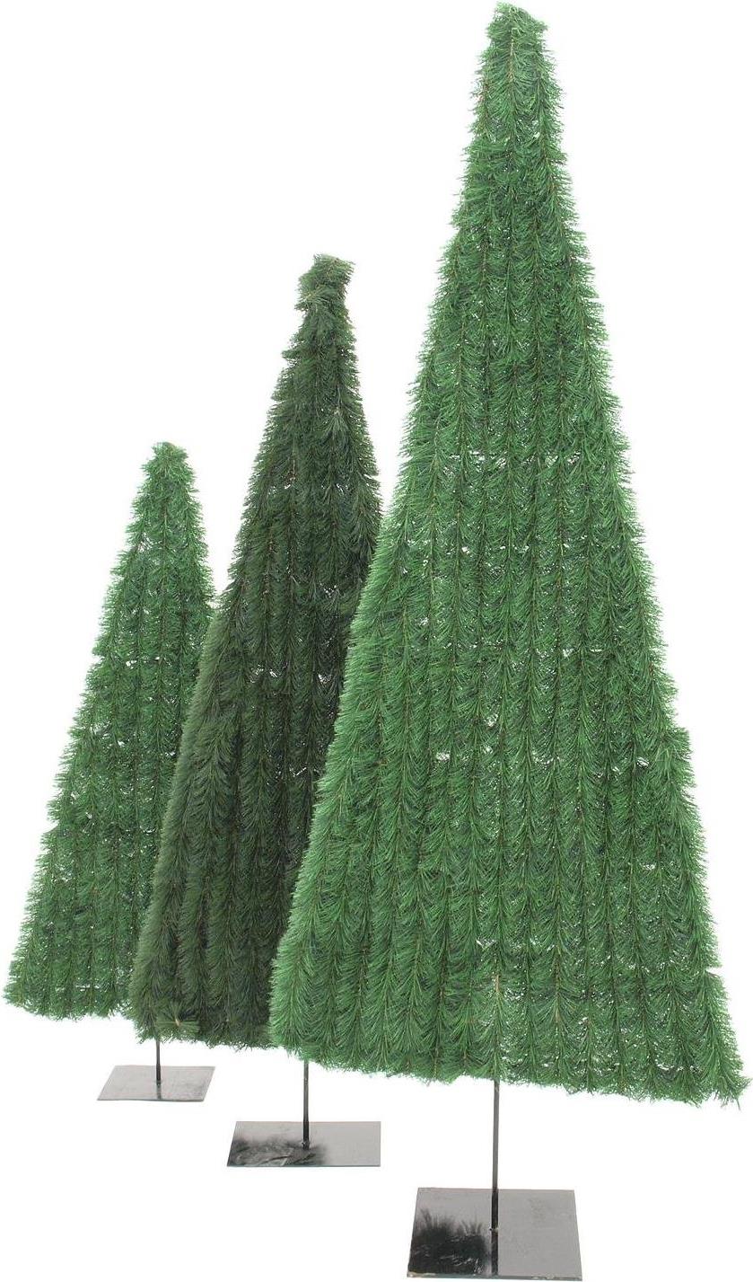 EUROPALMS Tannenbaum, flach, hellgrün, 150cm (83500248)