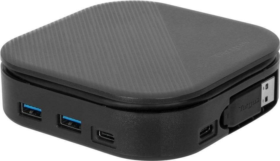 Targus USB-C Universal Dual HD Docking Station with 80W PD Pass-Thru Schwarz