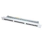 VALUE Kat. 5e 48,30cm (19")-Patchpanel, 24P, geschirmt, lichtgrau (26.99.0329)
