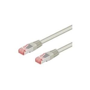 Wentronic Goobay CAT 6 Patchkabel, S/FTP (PiMF), Grau, 5 m - CCA Kupfergemisch (93572)