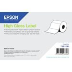 Etiketten, Epson, Normalpapier, High Gloss Label, B: 76 mm, H: 51 mm, D: 190 mm, K: 76 mm Etikettenrolle, Epson, Material: Normalpapier, High Gloss Label, Beschichtung: Ja, Klebstoff: Normal, Breite: 76 mm, Höhe: 51 mm, Durchmesser: 190 mm, Kerndurchmesser: 76 mm, Etiketten pro Rolle: 2310, Abgrenzung: Lücke, Perforation: Nein, Farbe: Weiß (7113761)