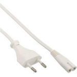 InLine 16601W 1m CEE7/16 C7-Koppler Weiß Stromkabel (16601W)