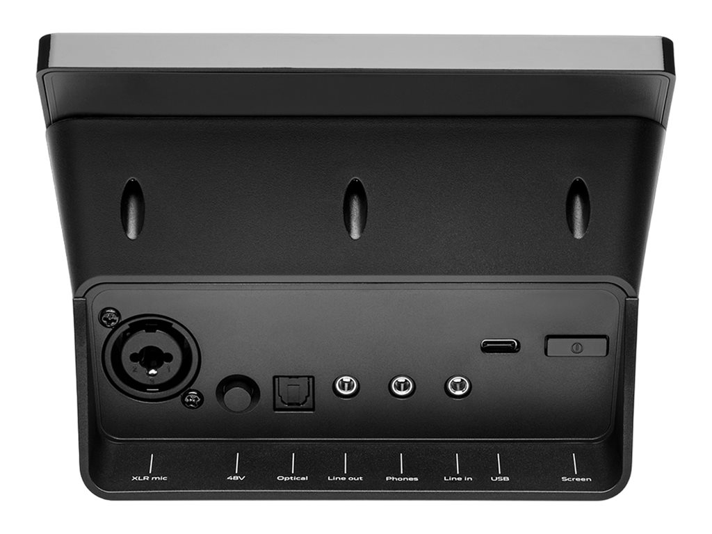 Hercules Stream 200 XLR Streaming Audio Controller Schwarz