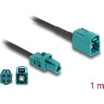 Delock Kabel Mini FAKRA Z Buchse quad zu FAKRB Z Buchse quad B-Typ (90129)