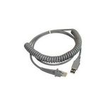 Datalogic USB-Kabel, gedreht USB-Anschlusskabel, gedreht, grau, 2m, passend für alle Handscanner (90A051922)