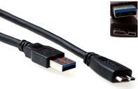 ADVANCED CABLE TECHNOLOGY SB3029 1m USB A Micro-USB B Männlich Männlich Schwarz USB Kabel (SB3029)