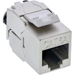InLine® Keystone RJ45 Buchse Slim, SNAP-In, Cat.6A, integrierter Kabelbinder (76202P)