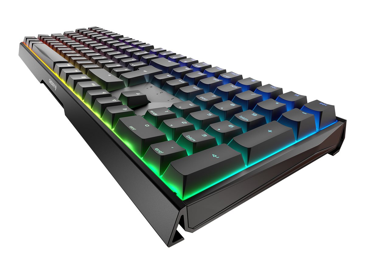 CHERRY MX-Board 3.0S RGB Mechanische Tastatur MX Brown Deutsch Schwarz