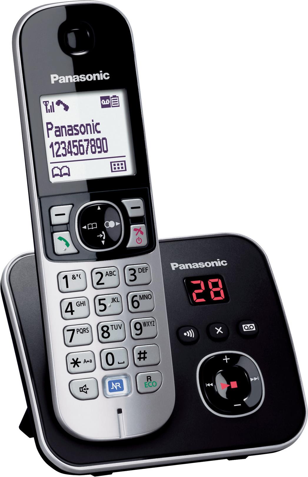Panasonic KX-TG6821GB Schnurlostelefon DECT Schwarz