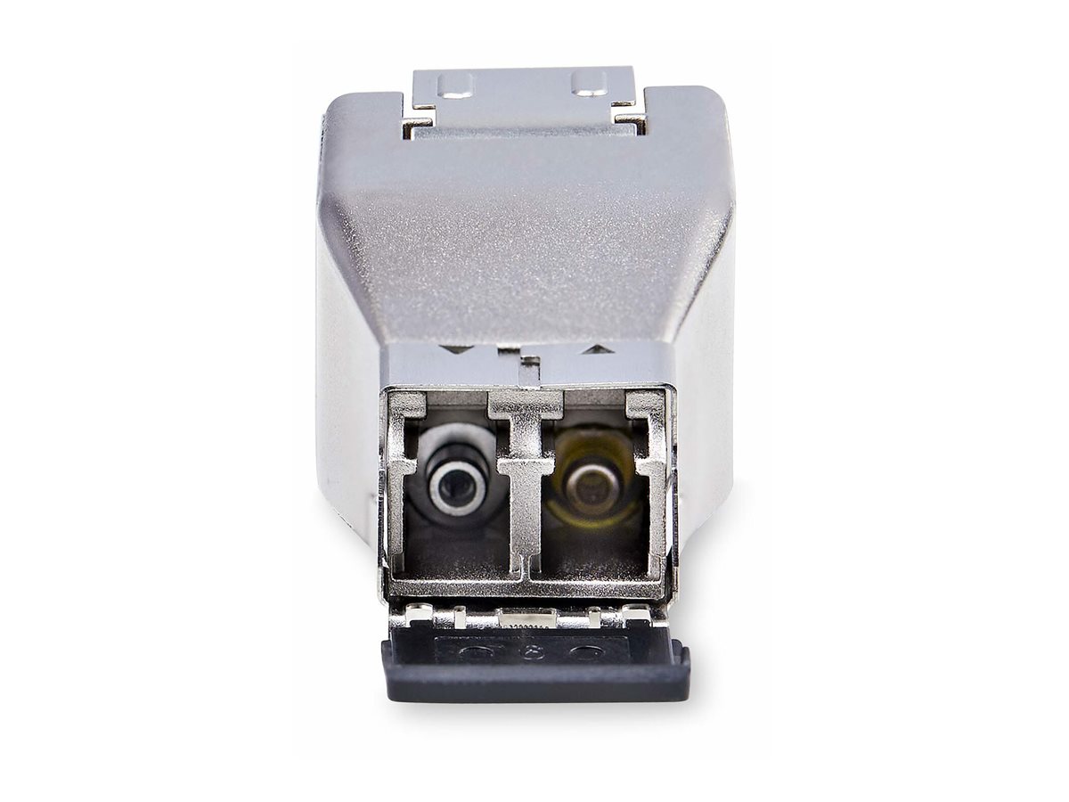 StarTech.com Gigabit Glasfaser Medienkonverter RJ-45 zu LC 1 Gbps Silber