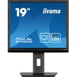 iiyama ProLite B1980S-B1, 48,3cm (19''), Kit, schwarz TFT Monitor, 5:4, Bildschirmdiagonale: 48,3 cm (19''), 1280x1024 Pixel, Reaktionszeit: 3ms, Helligkeit 250cd, Blickwinkel 170/170°(H/V), Kontrast: 1000:1, Display-Port, HDMI, inkl.: Kabel (HDMI), Netzteil, Netzkabel, QSG, Farbe: schwarz (B1980S-B1)