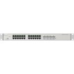 Ruijie Networks RG-NBS5200-24GT4XS-P. Switch-Typ: Managed, Switch-Ebene: L3. Basic Switching RJ-45 Ethernet Ports-Typ: Gigabit Ethernet (10/100/1000), Anzahl der basisschaltenden RJ-45 Ethernet Ports: 24. MAC-Adressentabelle: 16000 Eintragungen, Routing-/Switching-Kapazität: 128 Gbit/s. Netzstandard: IEEE 802.1x. Power over Ethernet (PoE) (RG-NBS5200-24GT4XS-P)