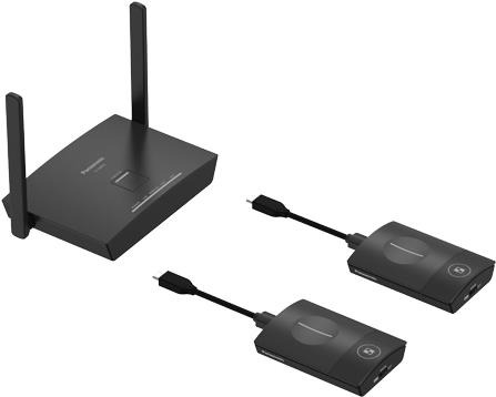 Panasonic TY-WPSC2 - PressIT Wireless Präsentation System Basis-Set 1x Empfänger-Box| 2x (TY-WPSC2)