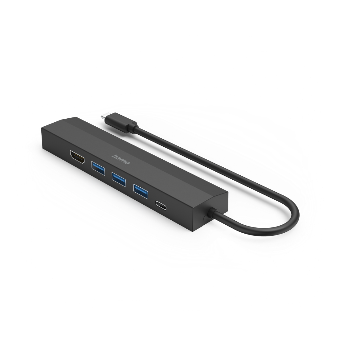 Hama Entry Line 00200144 Dockingstation USB-C 3.2 Gen 1 HDMI Schwarz