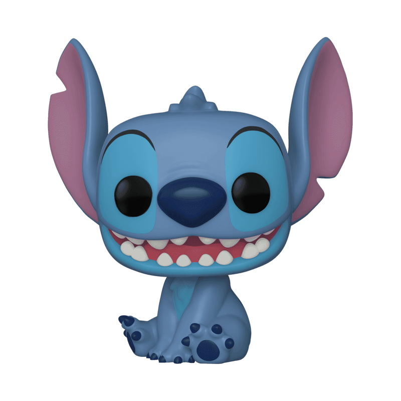 Funko Pop! Sammelfigur Stitch Disney Lilo & Stitch sitzend 10 cm Vinyl Mehrfarbig