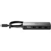 HP USB-C Travel Hub G2 - Kompakte Dockingstation, HDMI, VGA, 2x USB-A, Power Delivery (235N8AA#ABB)