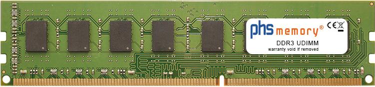 PHS-MEMORY 8GB RAM Speicher kompatibel mit Fujitsu D3162-B DDR3 UDIMM 1333MHz PC3-10600U (SP528414)
