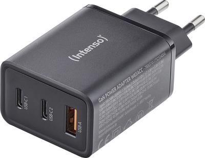 Intenso 7806510 - USB-Ladegeraet 65 W 1x USB-A 2x USB-C GaN PD QC (7806510)