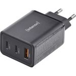 Intenso 7806510 - USB-Ladegeraet 65 W 1x USB-A 2x USB-C GaN PD QC (7806510)