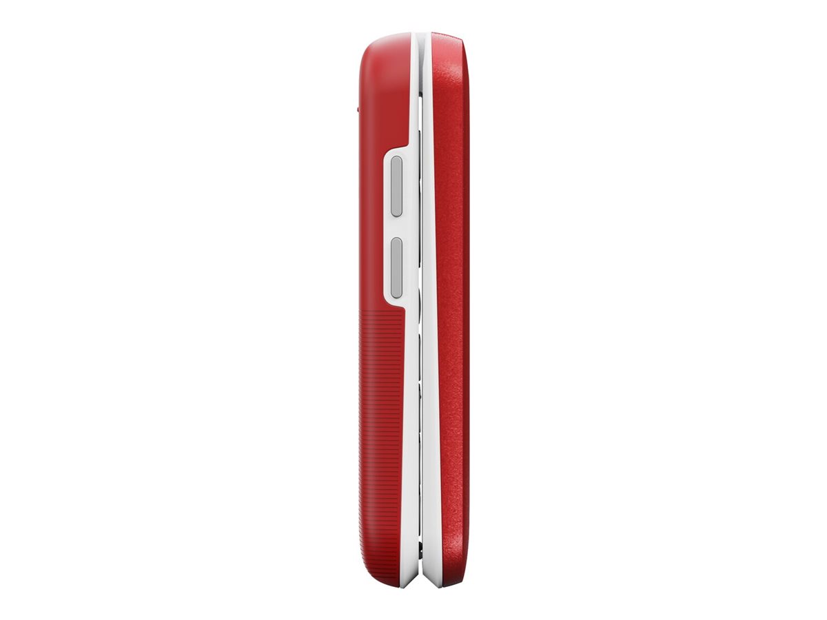 Doro Leva L30 4G Großtastenklapphandy 2,8" Rot/weiß