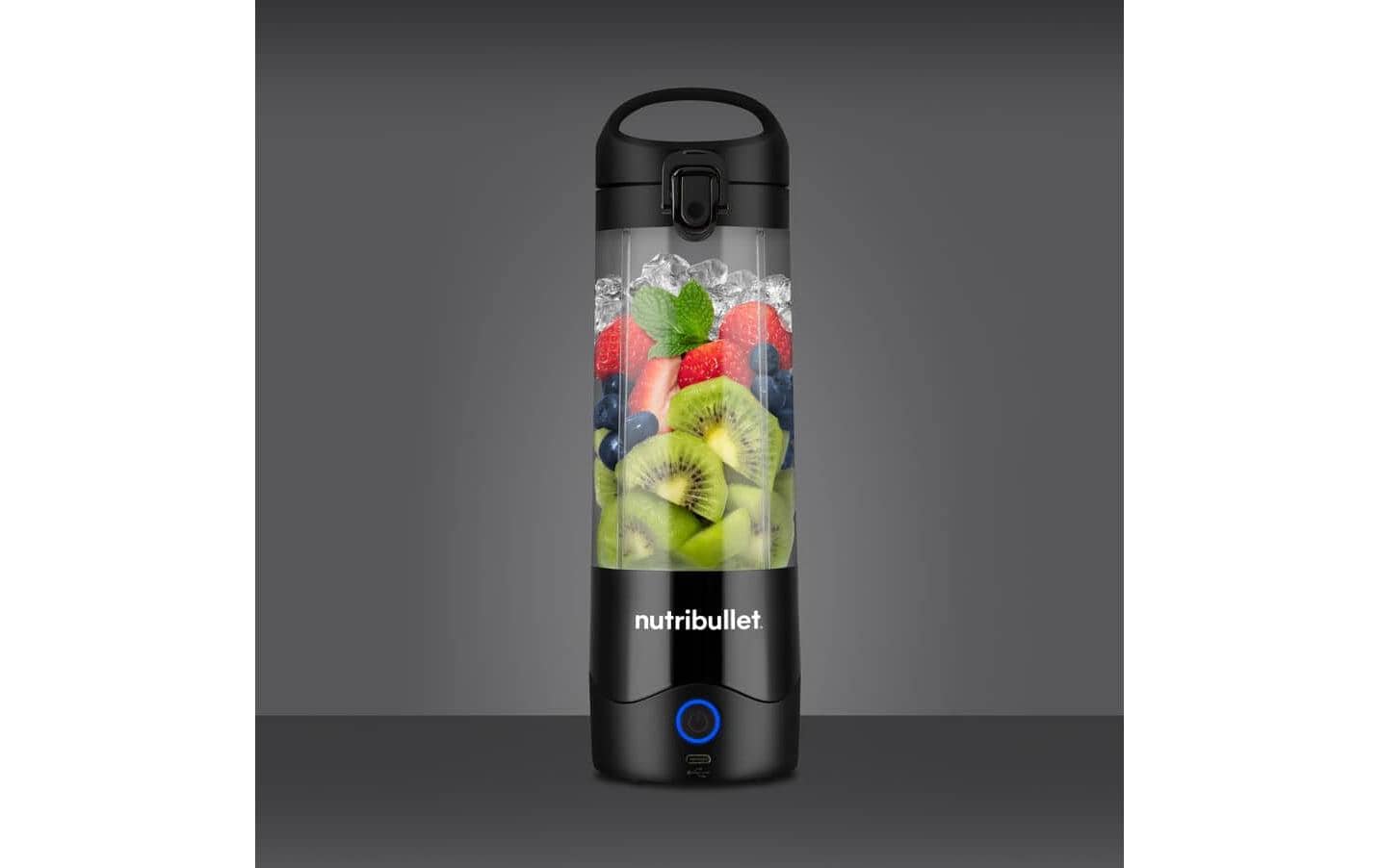 NutriBullet Tragbarer Standmixer NBP003B 0,475 l 14,8 W Akku Schwarz