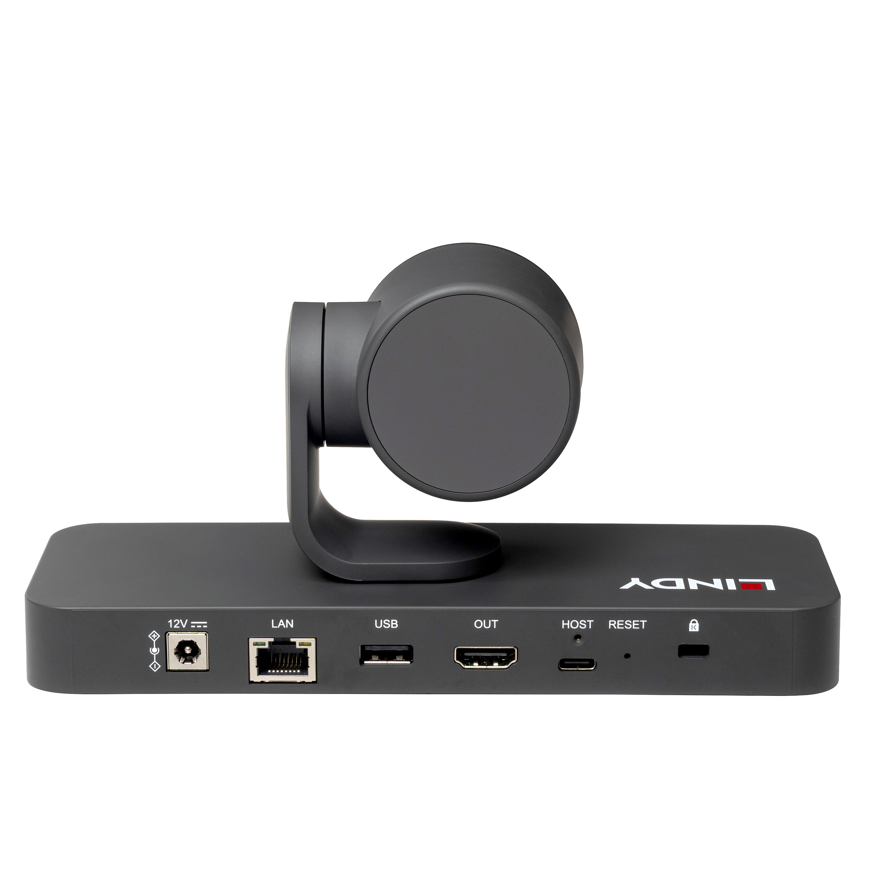 Lindy 38422 Konferenzkamera PTZ 4K Ultra HD USB-C Schwarz