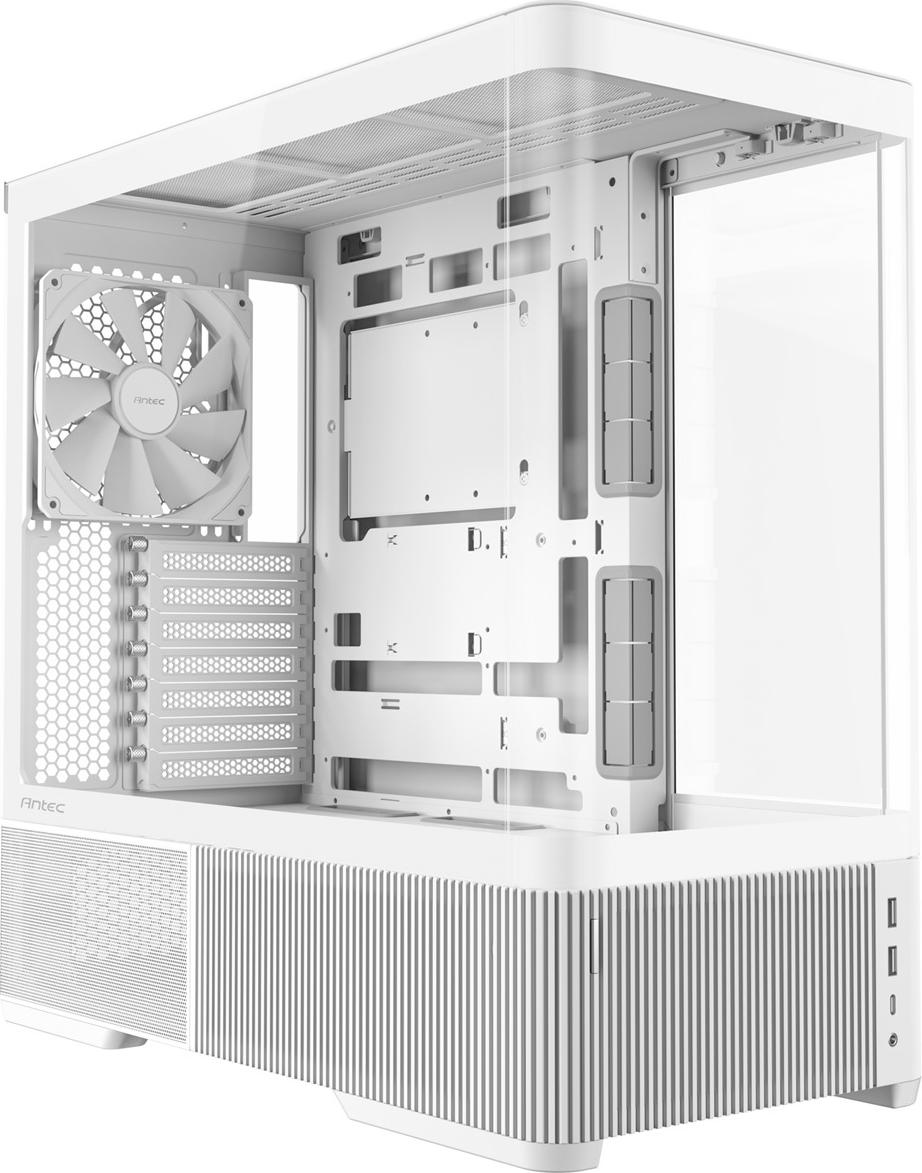 ANTEC Constellation C6 Curve Air White PC Gehäuse ATX Midi Tower, weiß (0-761345-10276-6)