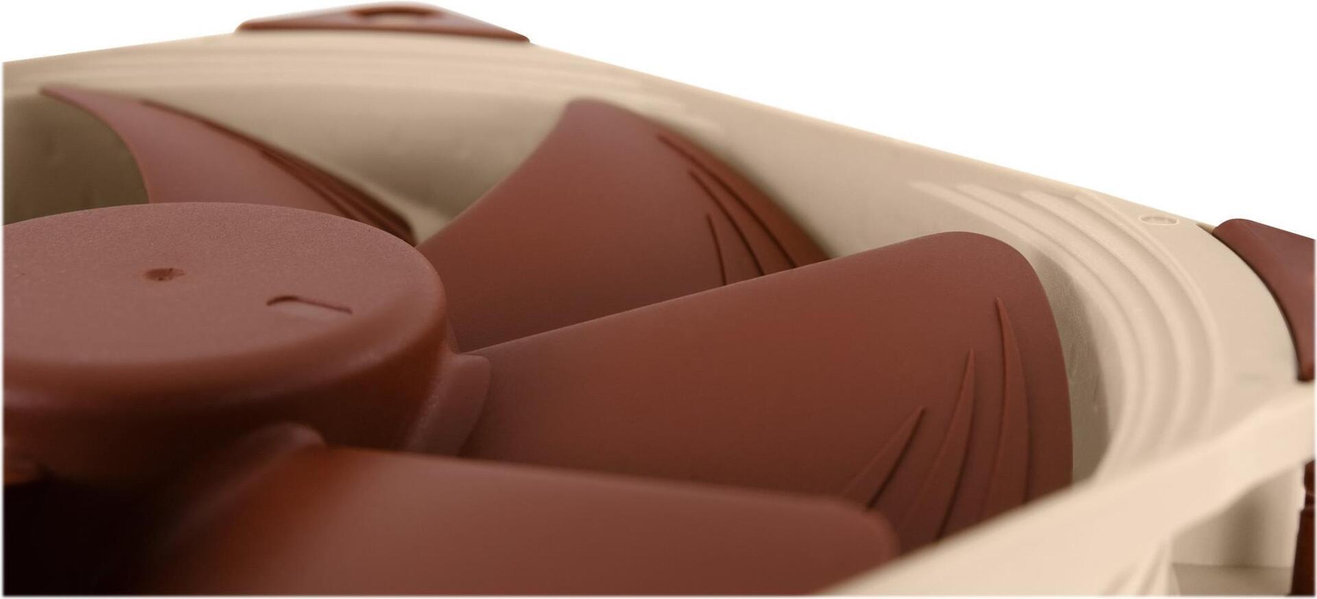 Noctua NF-A14 5V Gehäuselüfter 140 mm Beige, Braun