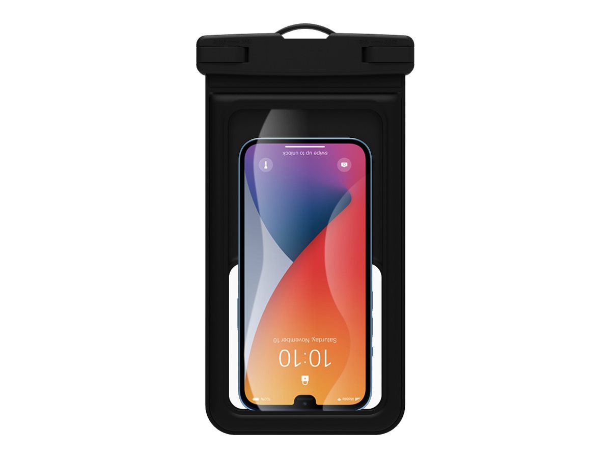 Port Designs PORT Connect Wasserdichtes Smartphone-Schutzgehäuse bis 6,7" Schwarz, Transparent