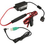RAM Mounts GDS Strom-Modul - offene Enden, USB Typ-A Anschluss, 10/30V DC Eingangsspannung, inkl. Verbindungskabel (RAM-GDS-CHARGE-M55-V7B1U)