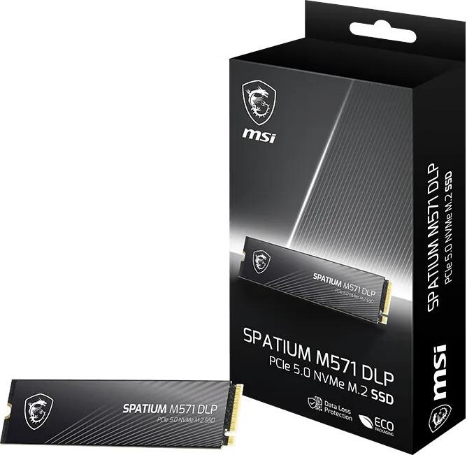 SSD 2TB MSI Spatium M571 (M.2 2280) PCIe Gen5 x4 NVMe (S78-440Q1K0-P83)