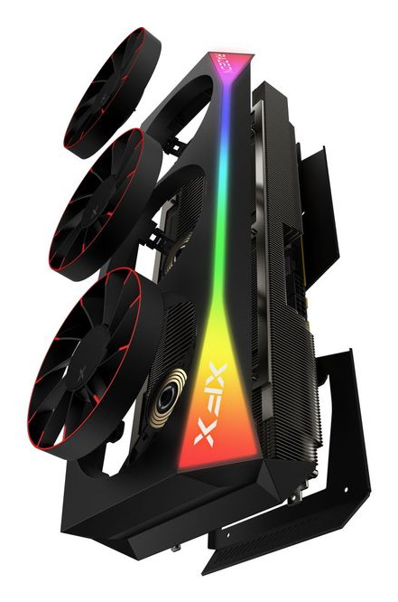 XFX Mercury Radeon RX 9070XT OC 16 GB GDDR6 Schwarz