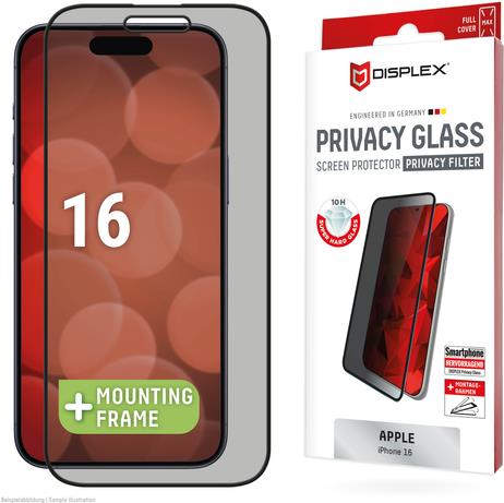 E.V.I DISPLEX PRIVACY GLASS FC IPHONE 16 (02016)