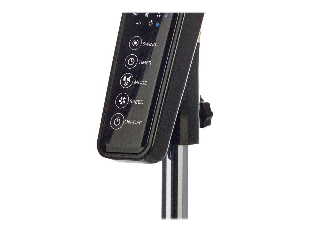 Fakir Premium VC 46 S Standventilator 60W 3 Stufen 42 dB Touch-Steuerung Schwarz