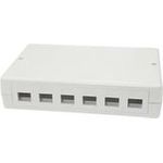 Lanview LVN127774. Produktfarbe: Weiß, Material: Kunststoff, Montage: Wandmontage. Gewicht: 163 g. Paketgewicht: 197 g (LVN127774)