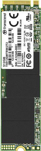 Transcend MTE662T2 M.2 512 GB PCI Express 3.0 3D NAND NVMe (TS512GMTE662T2)