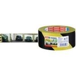 tesa Signal Markierungs- und Warnklebeband Universal, gelb- schwarz, 55 mm x 66 m, aus PVC, zum Kennzeichnen (58133-00000-00)