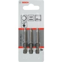 Bosch Sechskant-Bit 3 mm extra hart E 6.3 3 St. (2607001732)