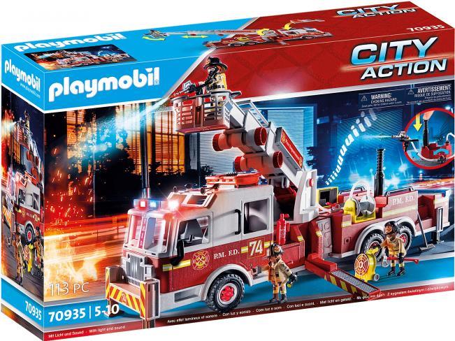 Playmobil ® City Action Feuerwehr-Fahrzeug: US Tower Ladder 70935 (70935)