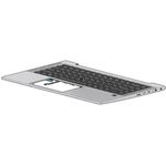 HP Top Cover W/Keyboard CP+PS BL (M51616-B31)