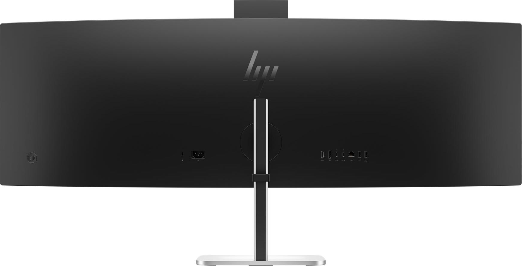 HP Series 5 Pro 549pm 49" DQHD Curved Conferencing Monitor 165 Hz Schwarz Silber