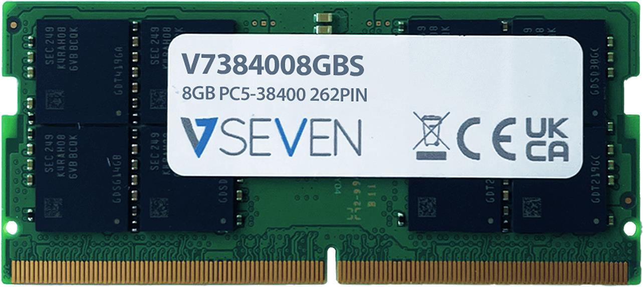 V7384008GBS Speichermodul 8 GB 1 x 8 GB DDR5 4800 MHz (V7384008GBS)