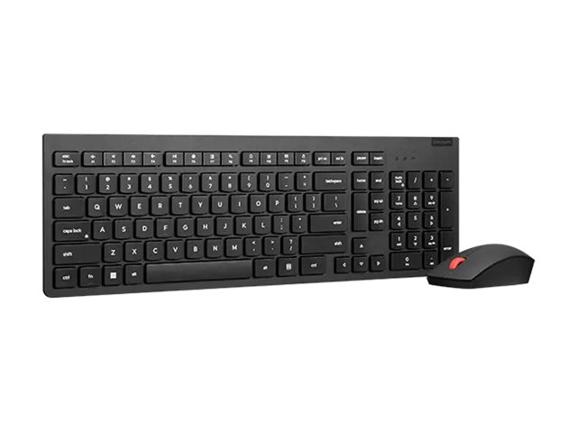 Lenovo Essential Wireless Combo Gen 2 Tastatur-und-Maus-Set Kabellos 2,4 GHz QWERTZ Schwarz