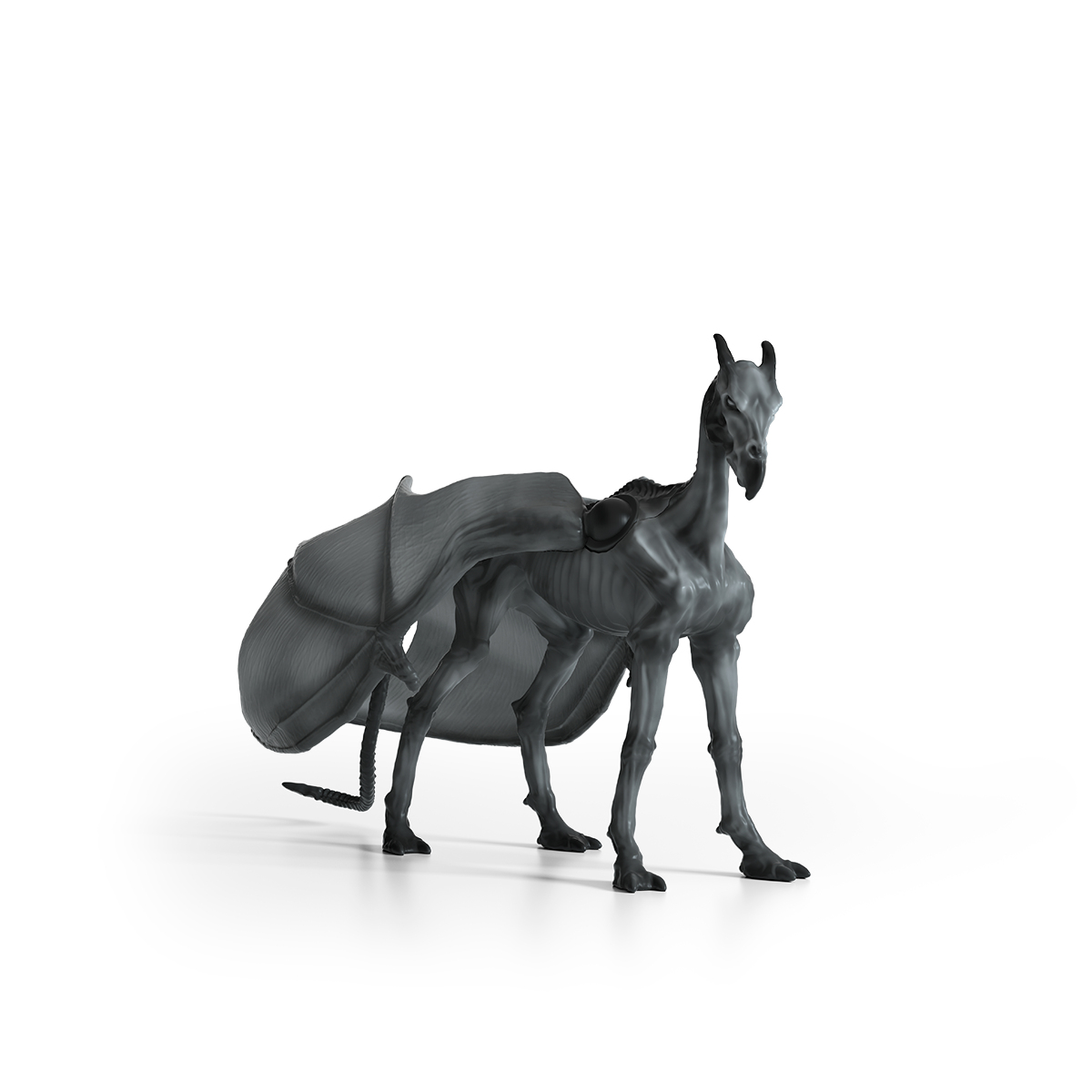 Schleich Wizarding World Harry Potter Thestral Spielfigur Schwarz