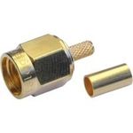 Telegärtner SMA-Kabelstecker Crimp G08 löt/crimp, C0114, G08 (RD-316), Gold (Standard) (J01150A0021)