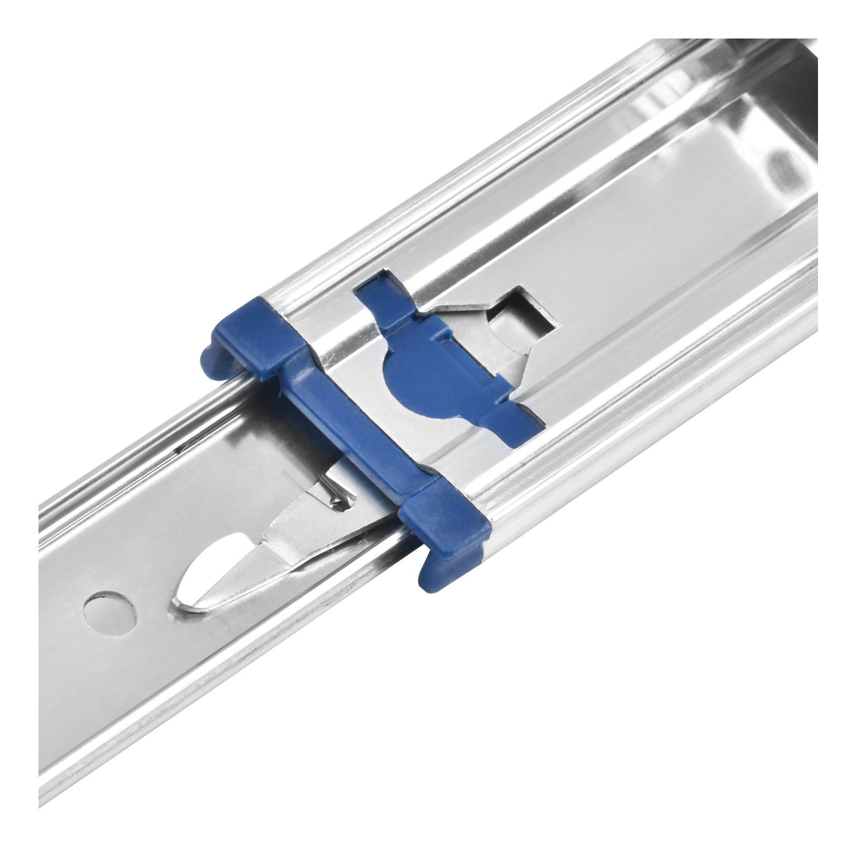 SilverStone RMS08-20 Gleitschienenset Silber