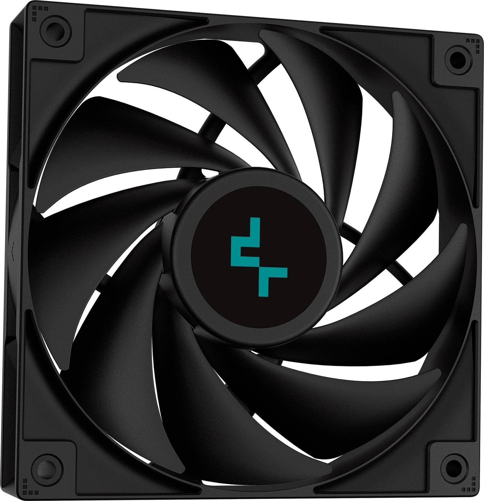 Deepcool LS720S Zero Dark 360mm Flüssigkeitskühlung 3x 120mm PWM Lüfter Schwarz