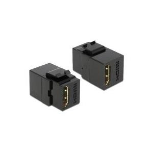 Delock Keystone Modul HDMI Buchse > HDMI Buchse schwarz (86366)